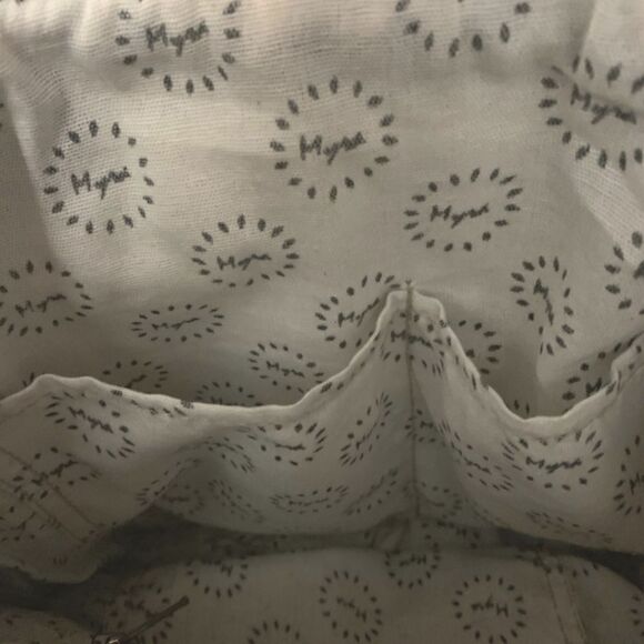 MYRA Blue Chip Recycled Military Tent Shoulder Bag - Picture 9 of 15